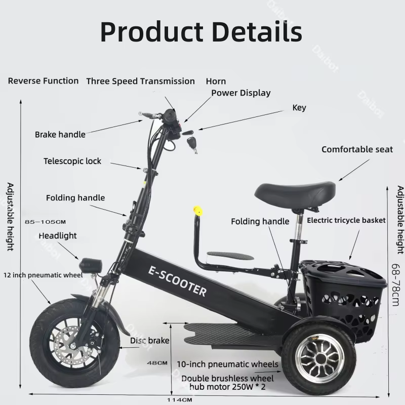 Mini Scooter électrique léger pour adultes