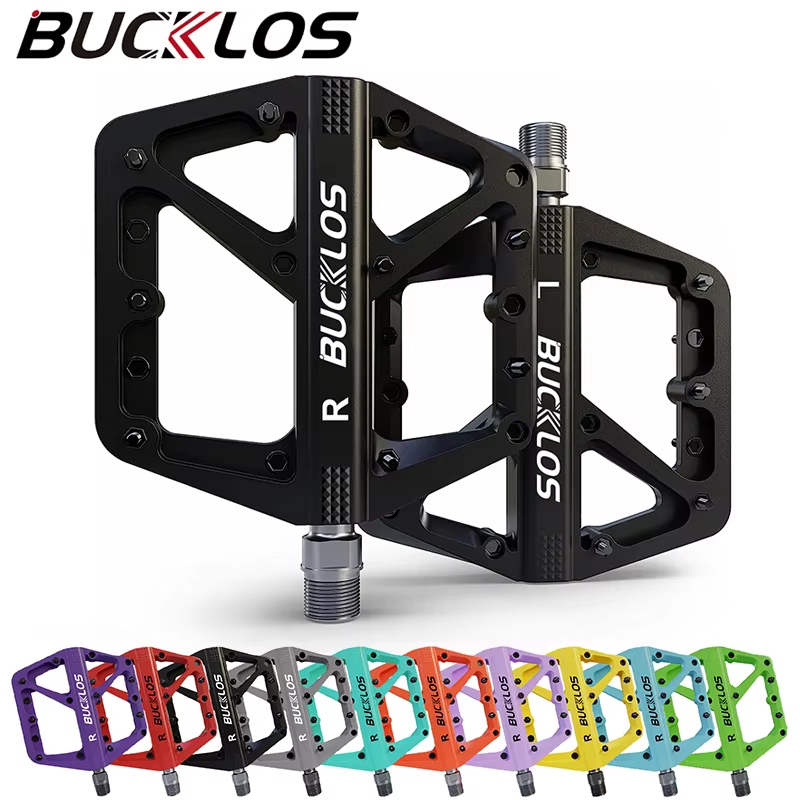 BUCKLOS VTT pédales 9/16 "roulement scellé plat vtt