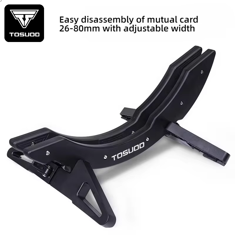 Support de sol pour vélo VTT TOSUOD, support de stationnement intérieur pour vélo, réglable et largement adaptable pour les accessoires de vélo de route et de montagne