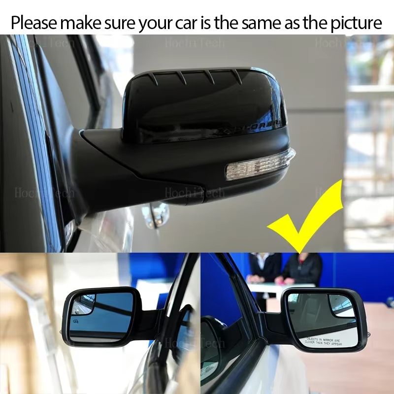 Pour Ford Explorer 2011 2012 2013 2014 2015 2016 2017 2018 accessoires rétroviseurs latéraux extérieurs lentille réfléchissante miroir lentilles en verre
