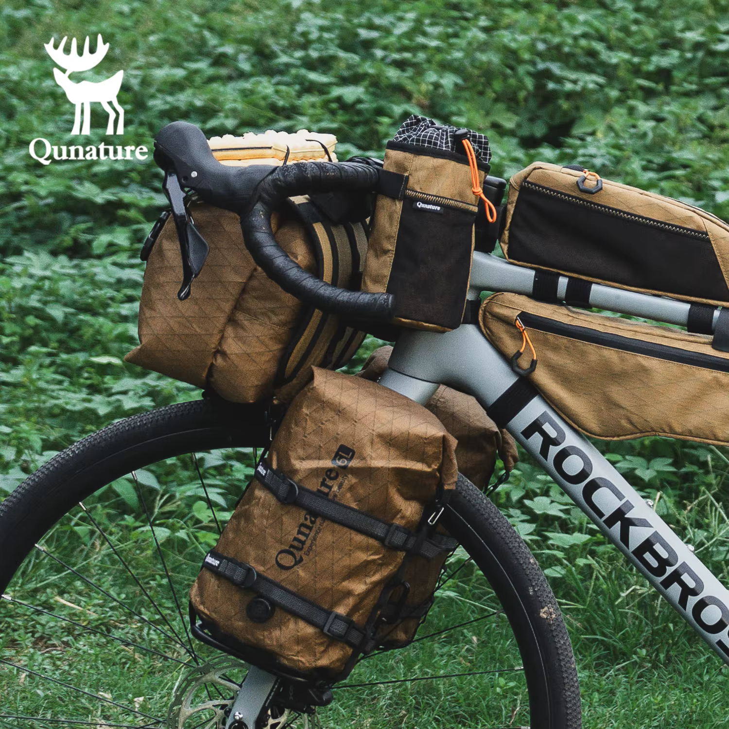 Qunature Bikepacking sac de vélo vtt