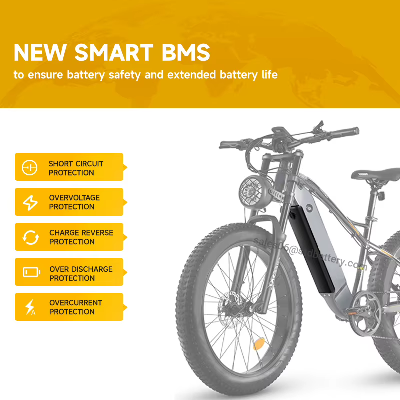 Batterie 48V bal 37Eddie Ion 18650 pour vélo électrique