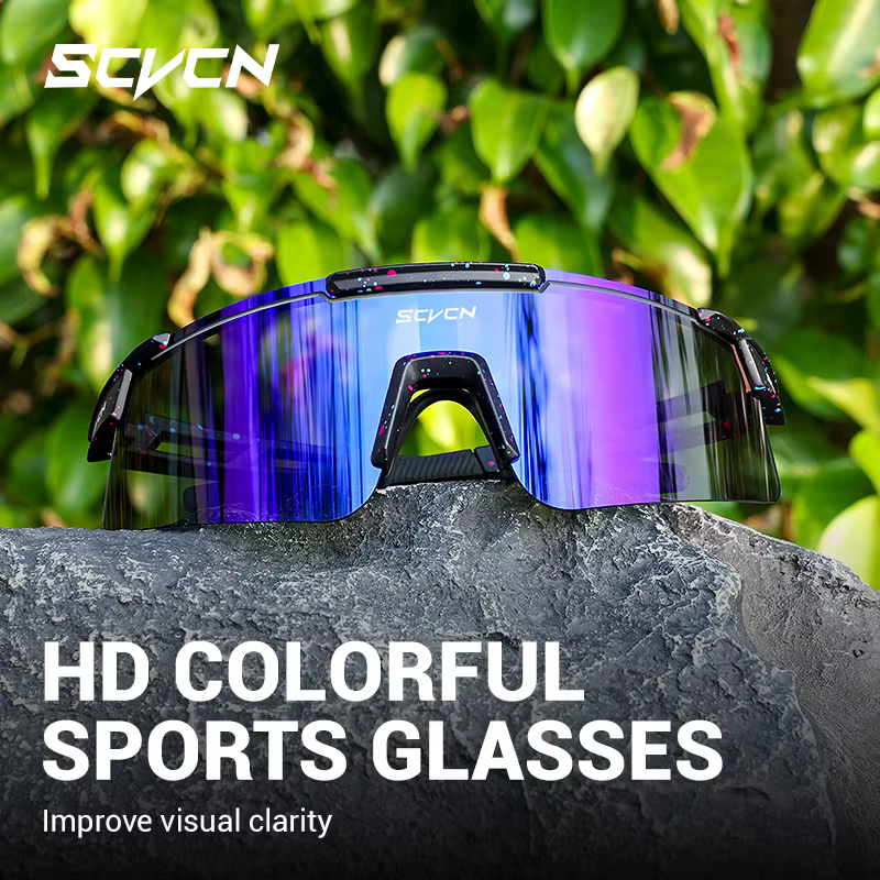 SCVCN UV400 lunettes de cyclisme hommes femmes vtt vélo de route