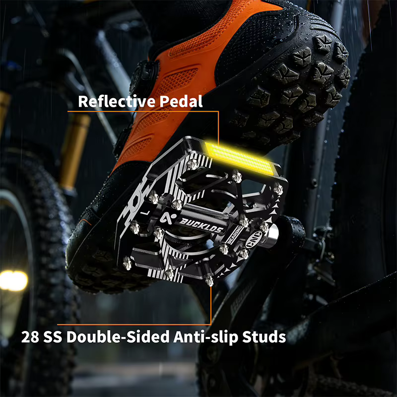 Pédales de vélo de route et de montagne BUCKLOS CNC