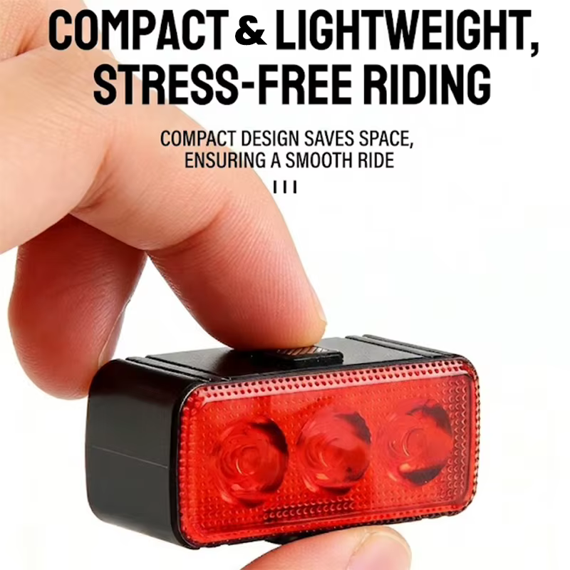 Kit d'éclairage de vélo LED avant et arrière