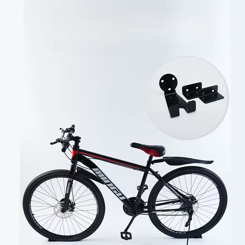 Support mural en fer pour vélo