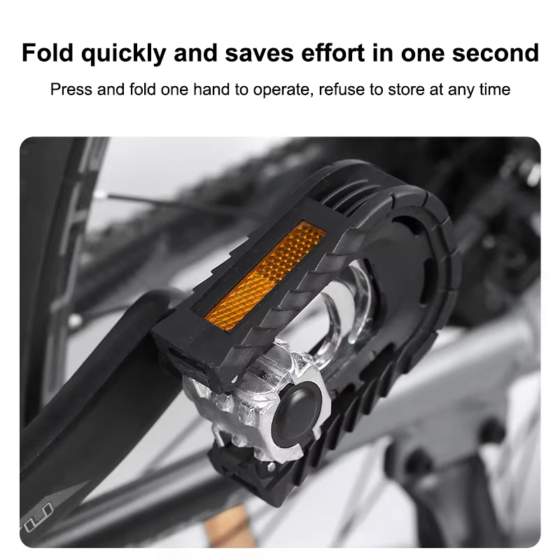 Pédales de vélo pliantes de sécurité pour vélo électrique