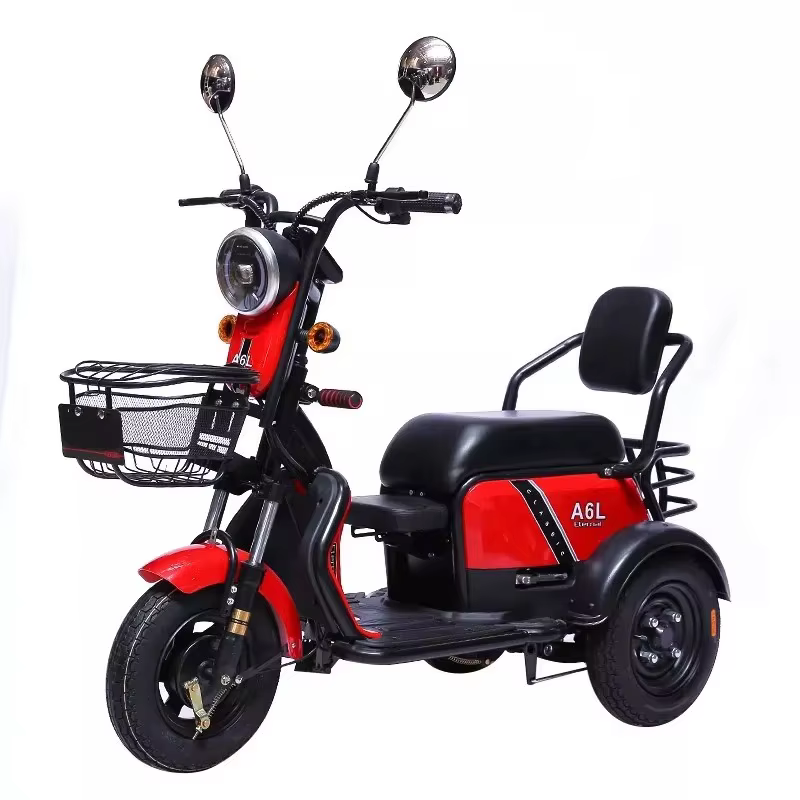 Tricycle électrique avec alarme antivol pour adultes