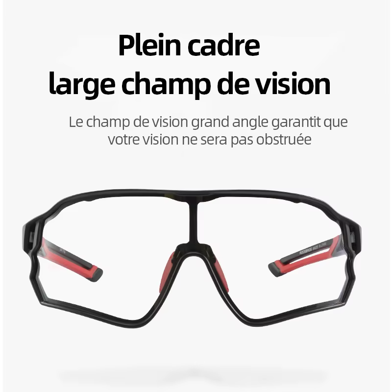 ROCKBROS lunettes de cyclisme photochromiques vtt
