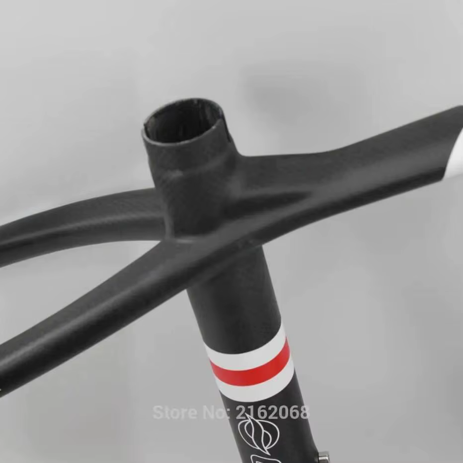 Cadre de vélo de montagne entièrement en fibre de carbone 256