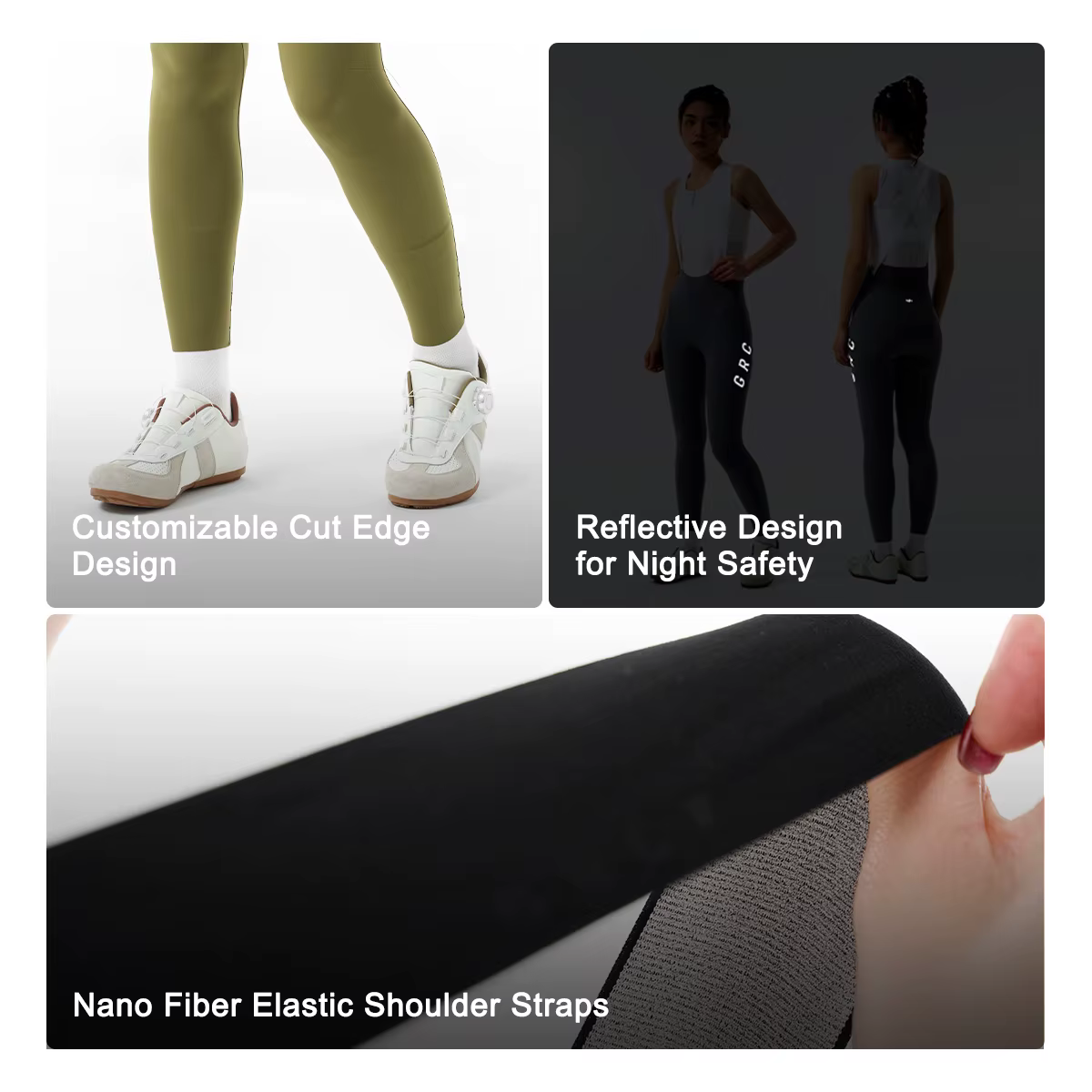 Vêtements de cyclisme GRC - Cuissardes techniques pour femmes