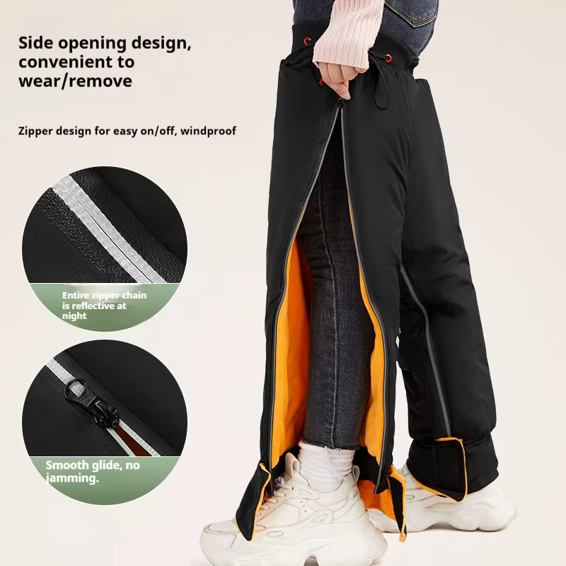 Couvre-jambes de cyclisme d'hiver