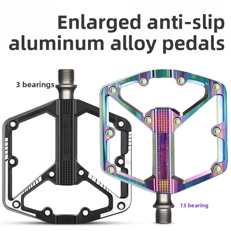 3 pédales de vélo à roulements scellés