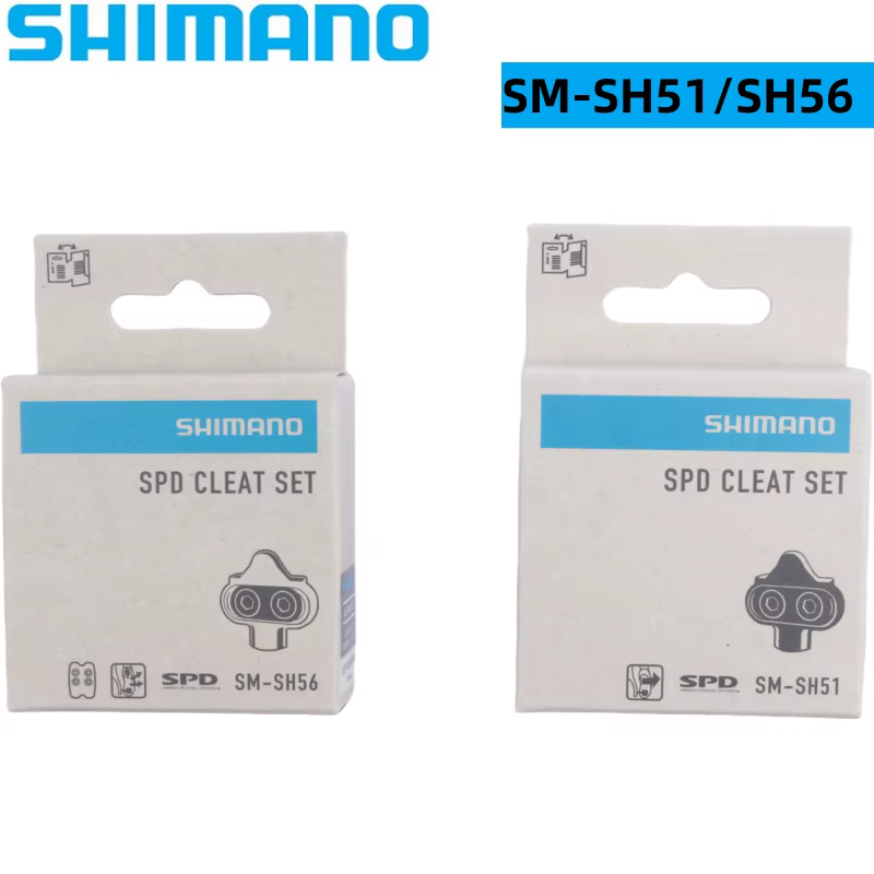 Shimano-Plaques flottantes pour pédales de vélo
