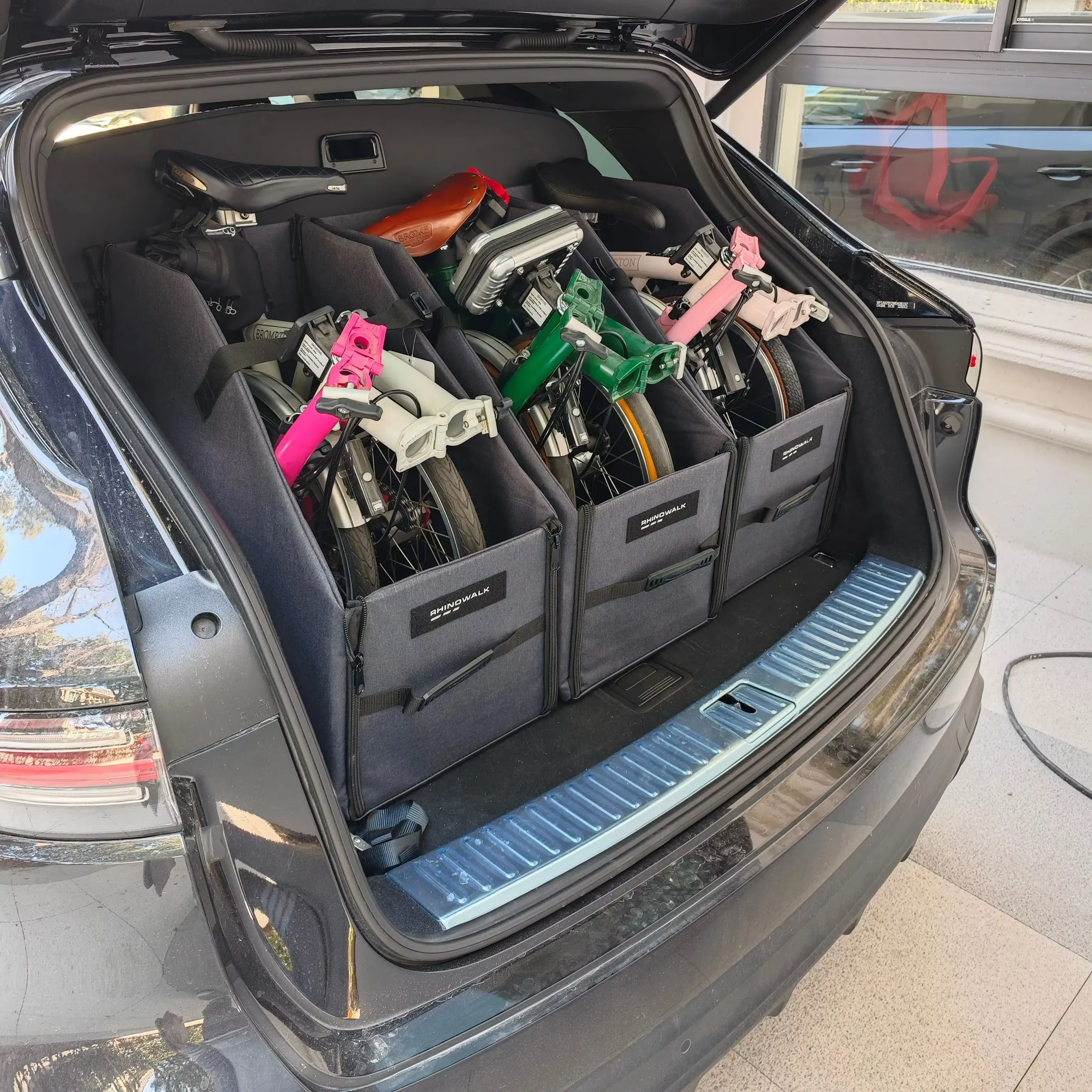 Bal inowalk-Boîte de rangement étanche pour vélo électrique