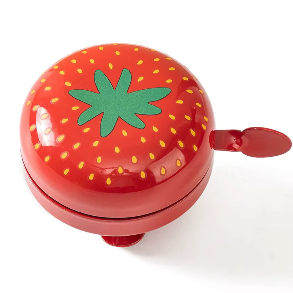 Dessin animé pastèque fraise motif cloche vélo