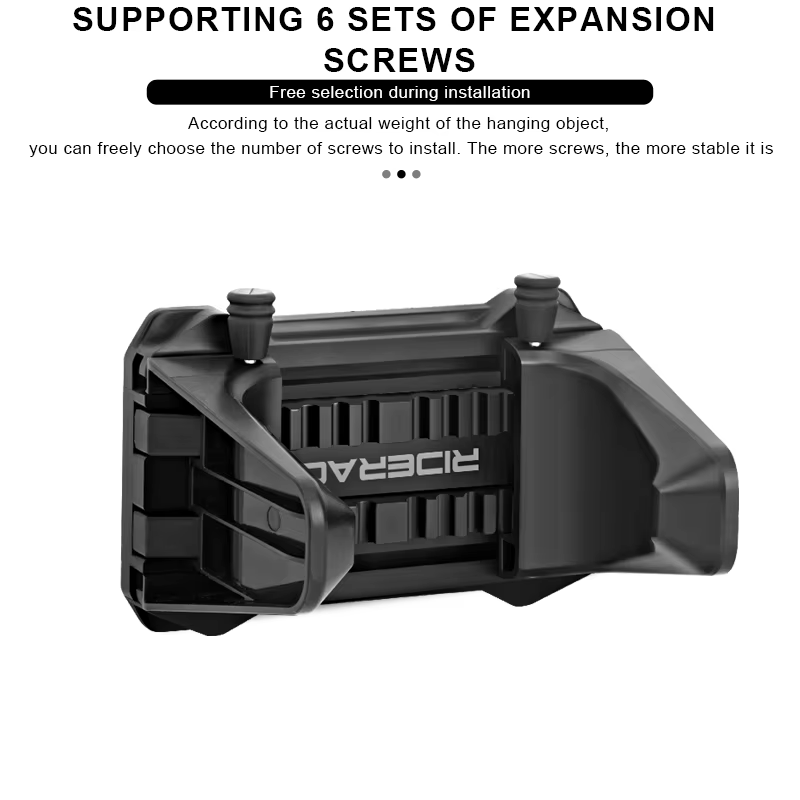 Support mural RIDERACE pour vélo – Fixation réglable pour rangement et stationnement