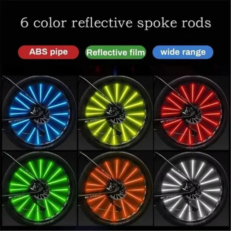 Clips de réflecteur de rayons de vélo