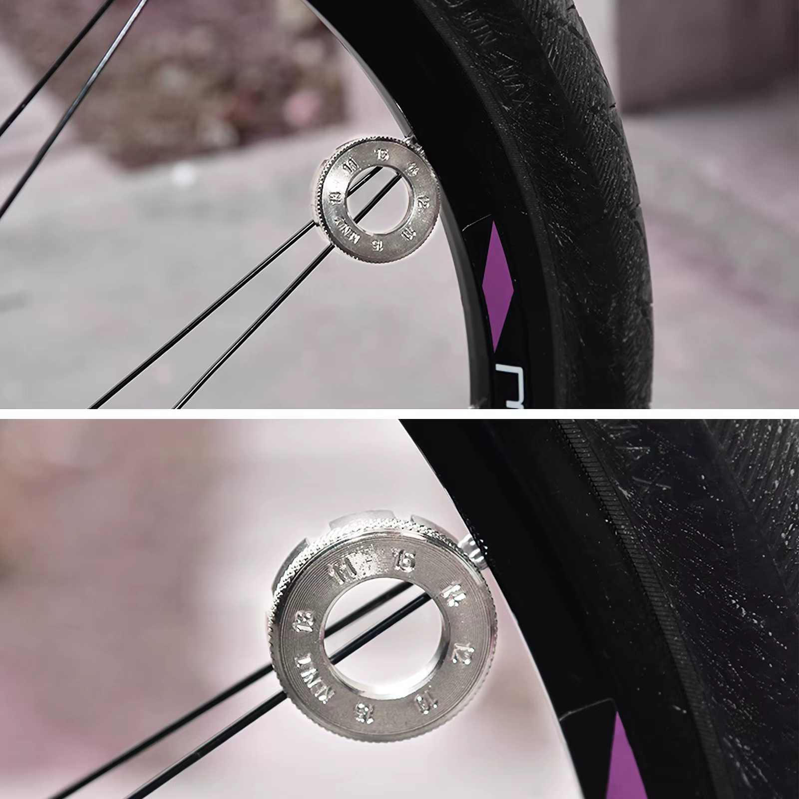 Ajusteur de jante de roue de vélo