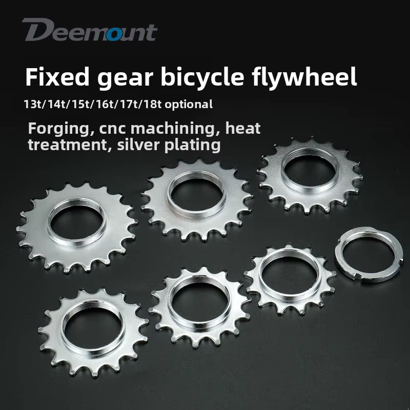 1 pièce Pignon de vélo de montagne Dead Fly à vitesse unique 13/14/15/16/17/18 dents avec bague de fixation