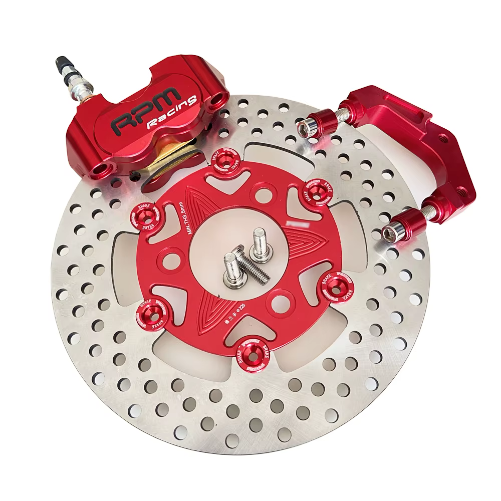 Adaptateur de pompe de frein à disque CNC pour moto