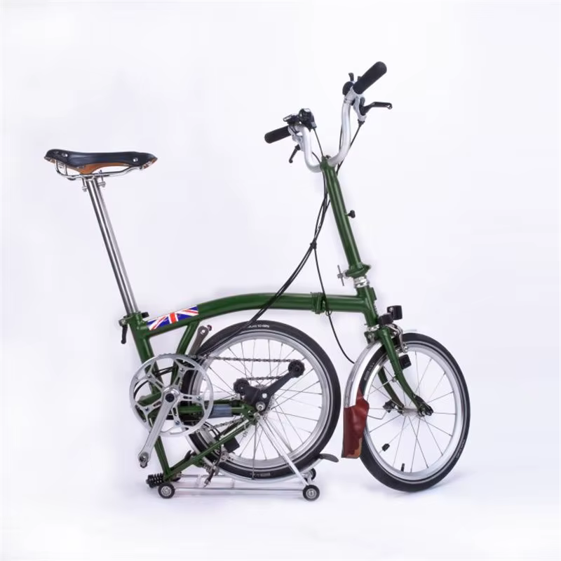 Porte-bagages en alliage d'aluminium pour vélo pliant Bromsilice