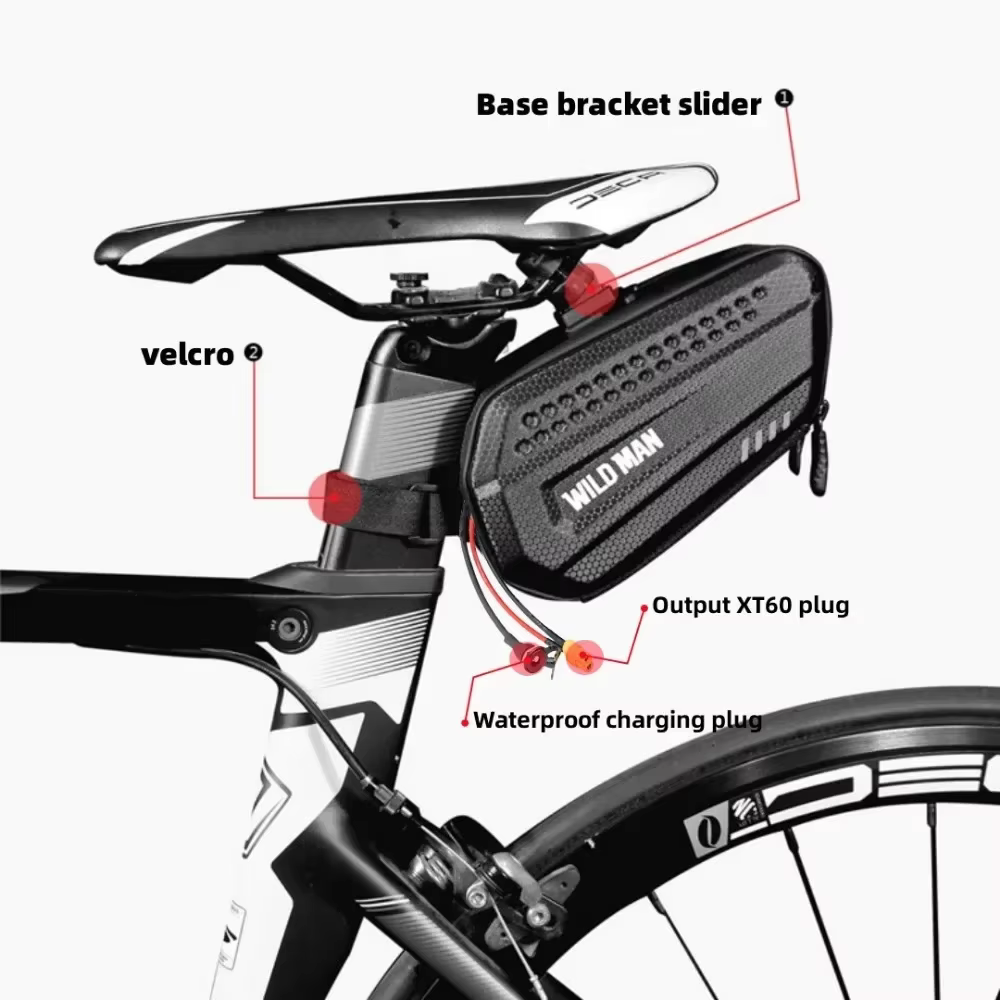 Batterie de vélo électrique 48v 36v 10Ah 12Ah