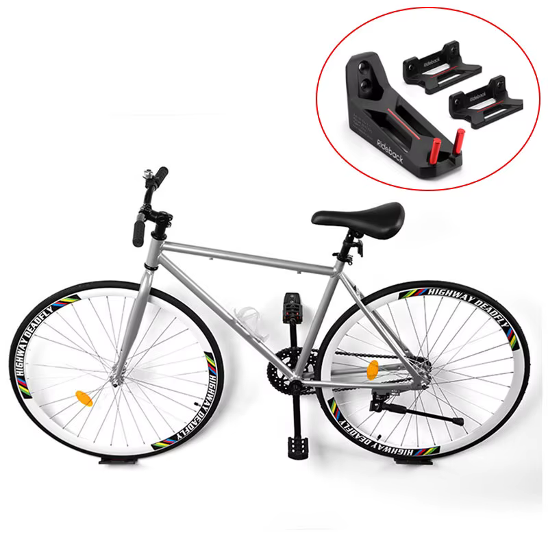 Pédale de vélo T1 pour garage ou maison, support de vélo mural