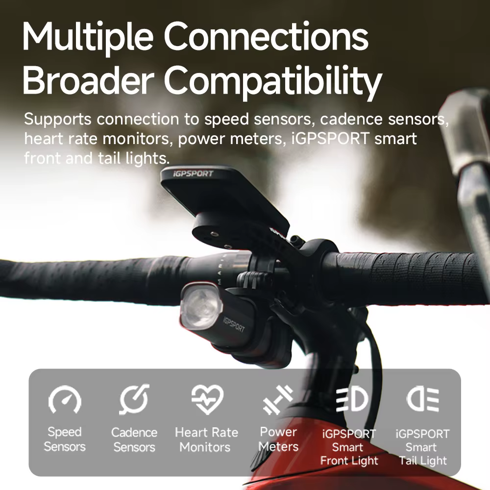 IGPSPORT BSC100Max ordinateur de vélo GPS compteur de vitesse