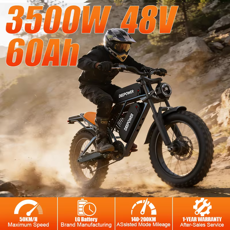 Vélo électrique S8pro3500W à moteur brushless