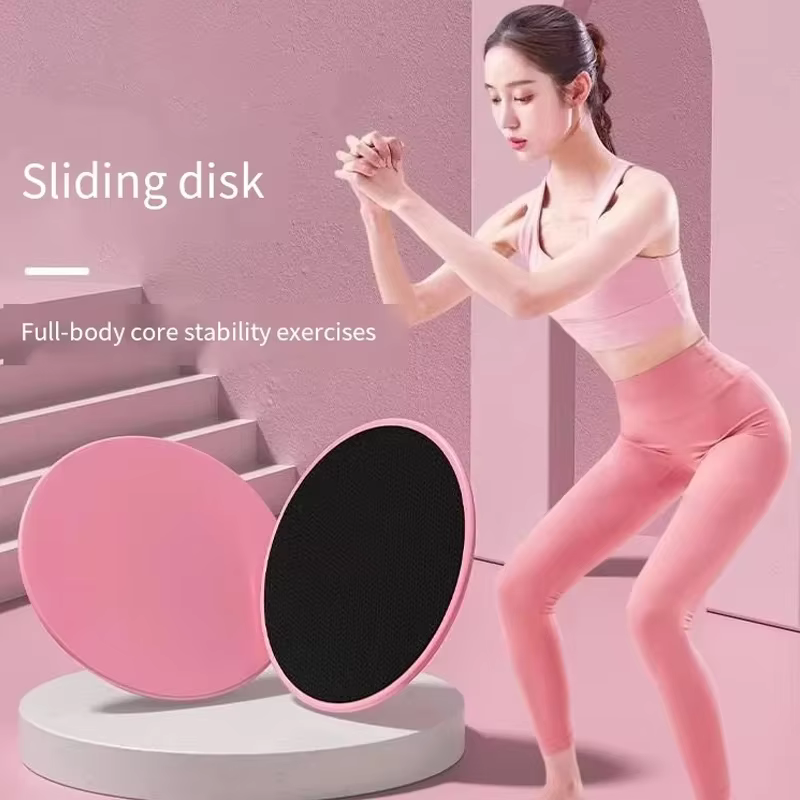 Disques de glisse Pilates pour la maison, accessoires d'entraînement complet du corps, équipement sportif pour l'entraînement abdominal