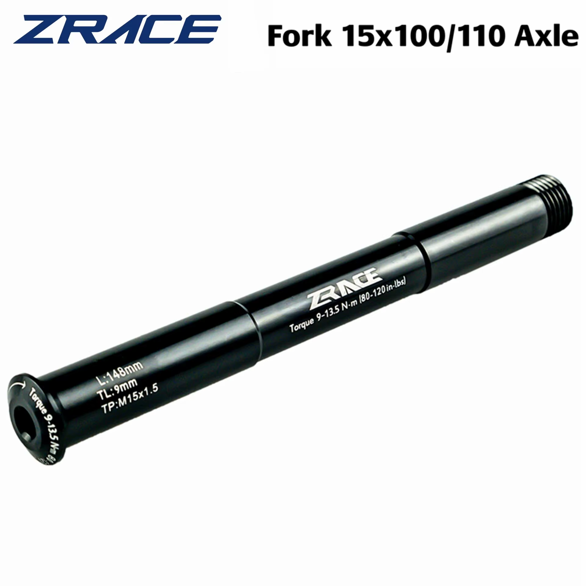 Fourche VTT ZRACE QR15x100 / QR15x110 avec levier d'axe traversant pour ROCKSHOX / FOX