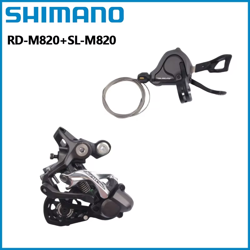 SHIMANO SAINT série M820 dérailleur arrière SS levier de changement de vitesse RD SL HG-X 10 vitesses pour vélo de montagne