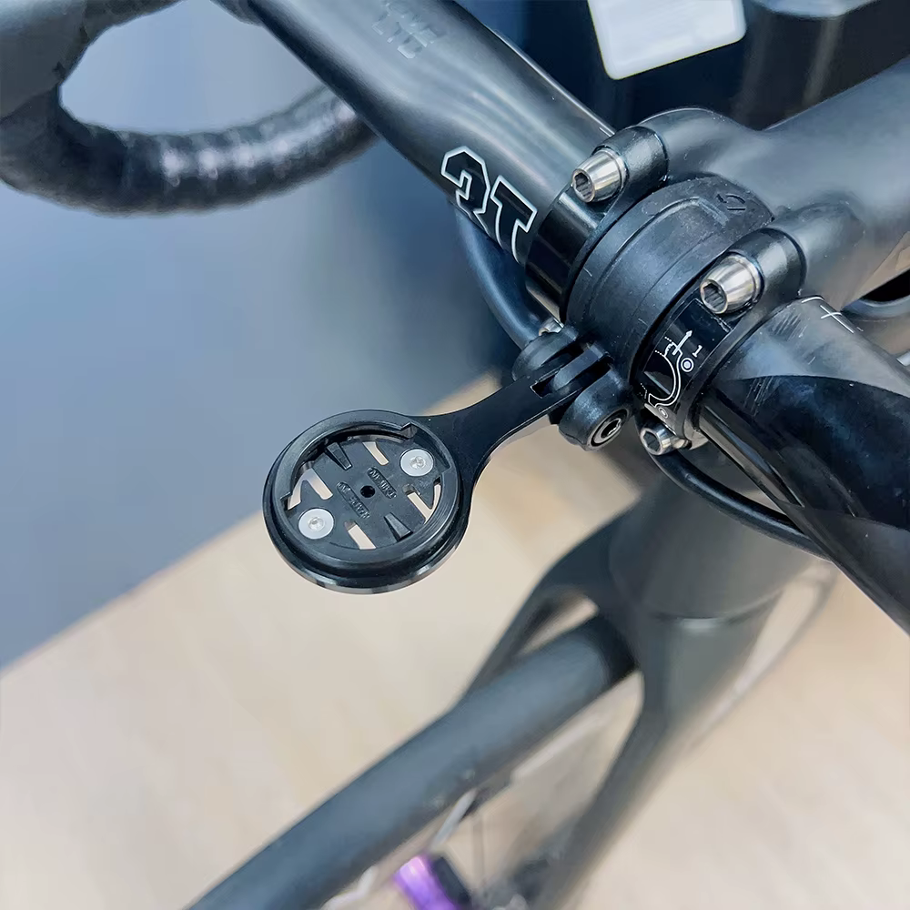 Pour Trek Bontrager Blendr BMC ICS Cervelo tige de vélo guidon avant Gopro Combo support pour Garmin 1050 Wahoo Bryton IGPSPORT