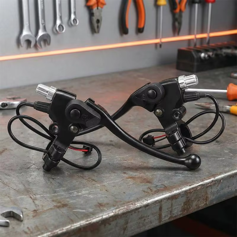 Leviers de frein de vélo BMX ultralégers pour vélo électrique, poignée confortable en alliage d'aluminium pour le cyclisme longue distance