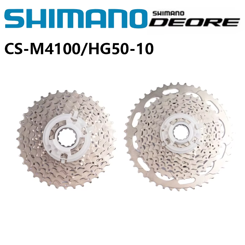 Shimano DEORE M4100 11-42T 11-46T HG50 11-36T 10 vitesses vtt Cassette VTT vélo pièces