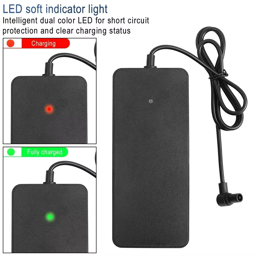 Chargeur de trottinette électrique 53V 2.3A pour Xiaomi Scooter 4 Ultra/4 Pro 2ème génération/ 5/5pro pour Navee S65/S60/S40/N65i ST3/ST3 Pro