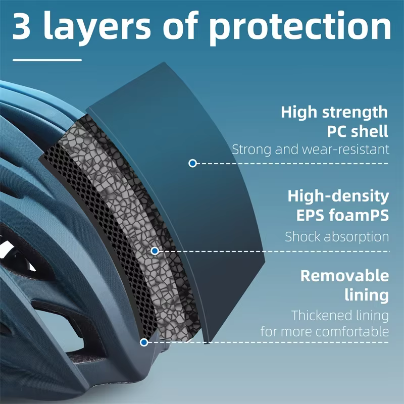 WEST BIKING – casque léger pour femmes