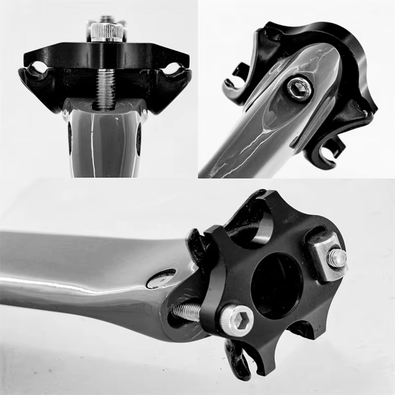 Tige de dégager de vélo entièrement en fibre de carbone