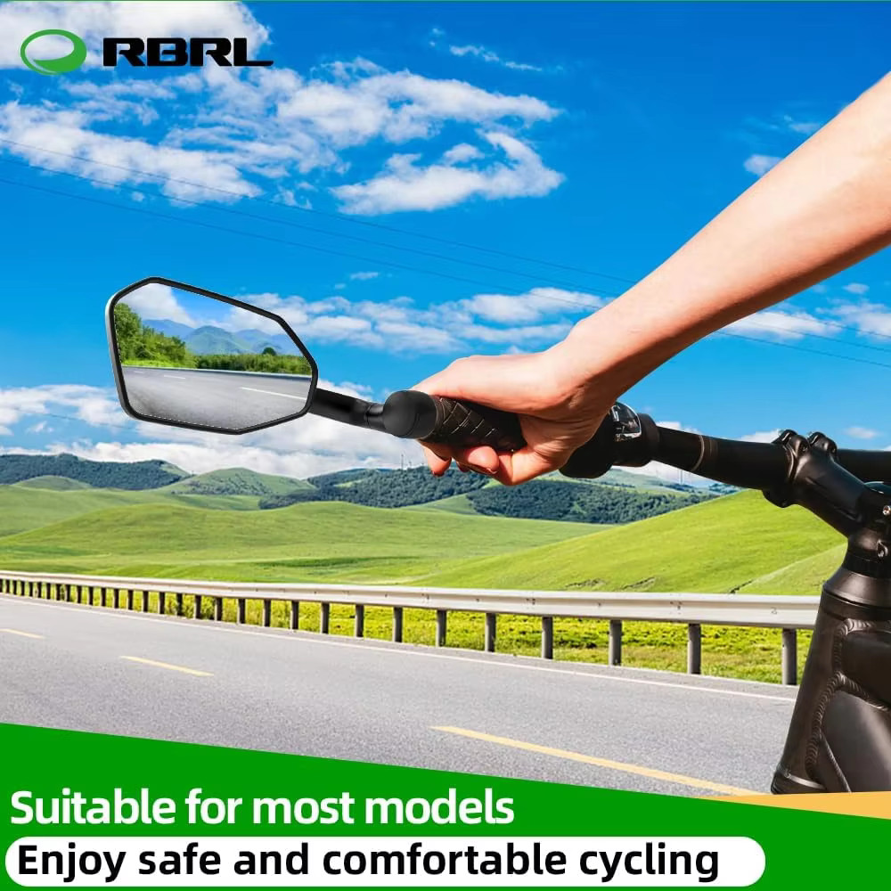 Miroir de vélo réglable RBRL 360° anti-vibration
