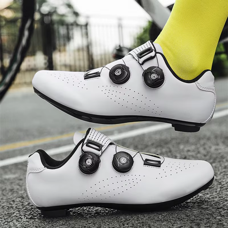 2025 hommes chaussures de cyclisme sans verrouillage sans crampons vélo de route Sneaker sans