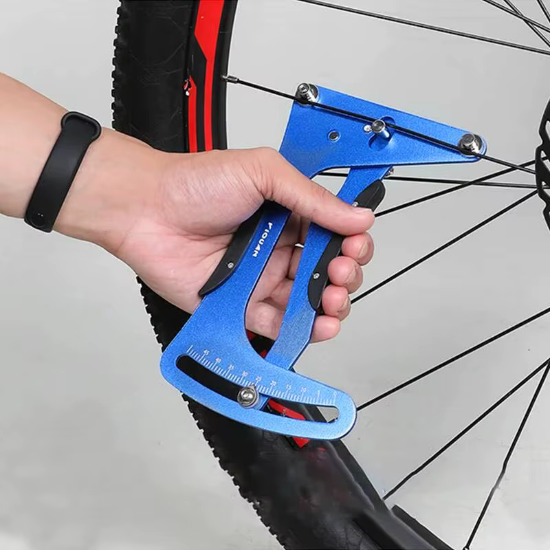 Tensiomètre de jante de vélo VTT précis ESLNF – Outil de mesure de tension des rayons de roue