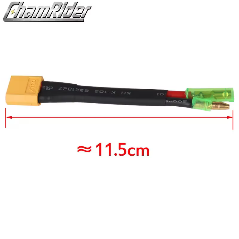 Adaptateur d'interface de batterie de vélo électrique XT60 Dullet T Port Anderson 2 XT90