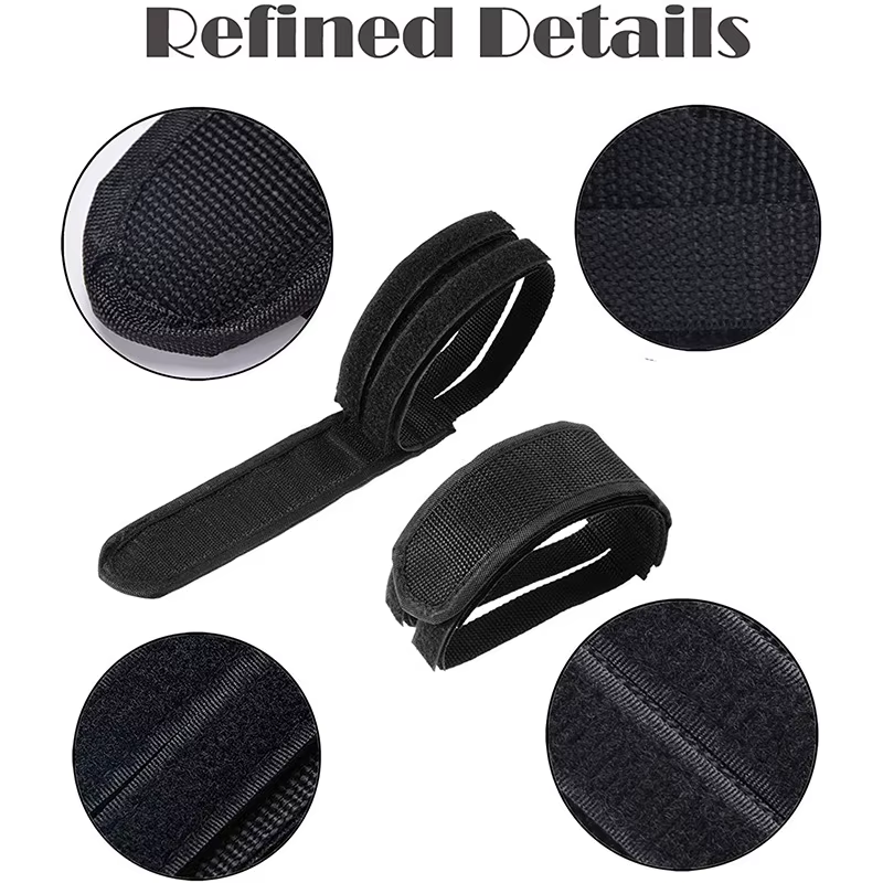 Protège-pédales de vélo d'extérieur avec sangle de fixation antidérapante pour pédale fixie – Accessoires de fixation pour vélo