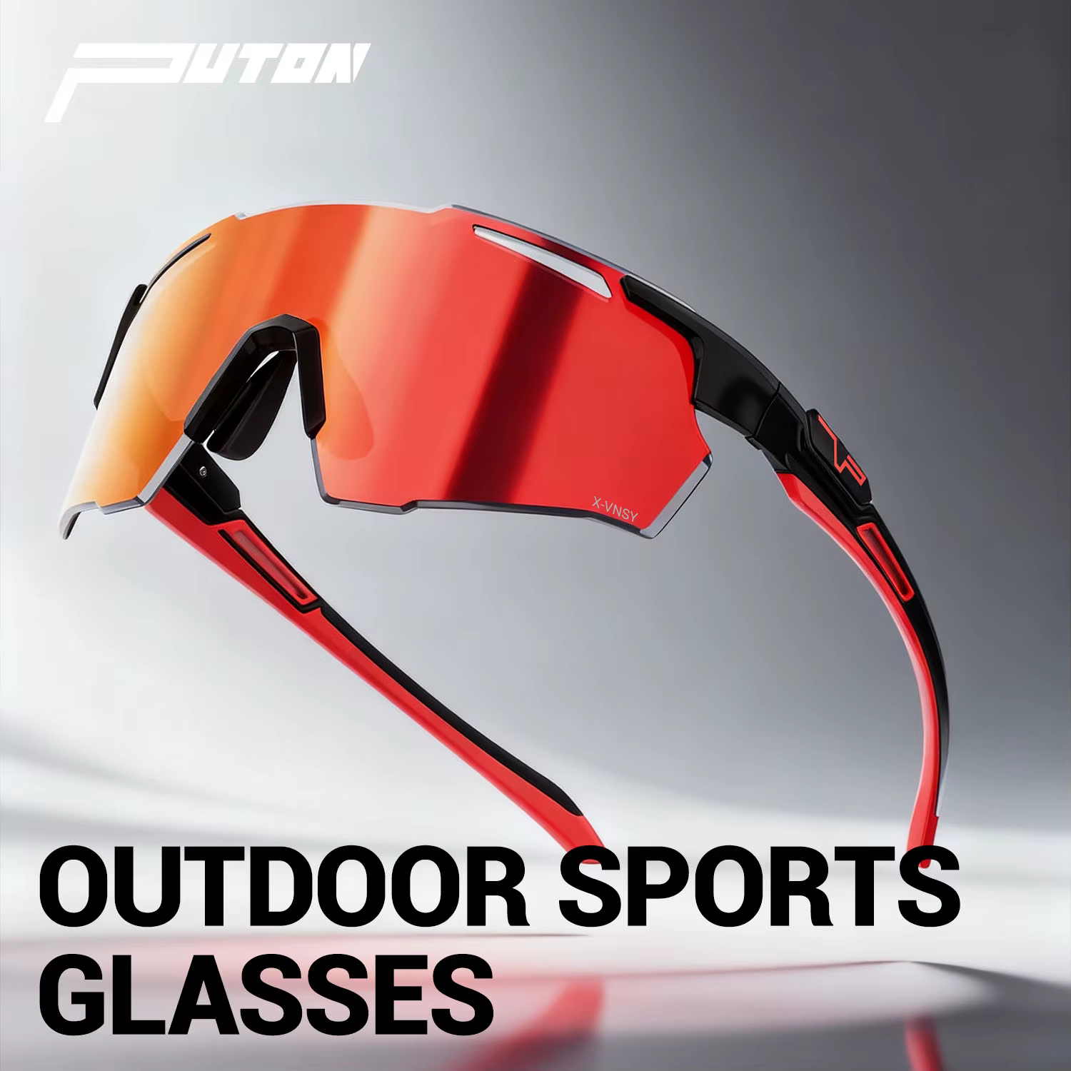 PUTON lunettes de cyclisme photochromiques