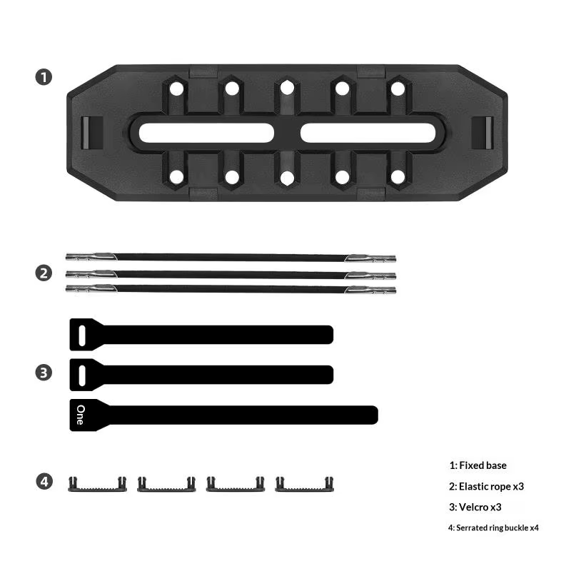Boîte de rangement pour vélo pour gels énergétiques et barres