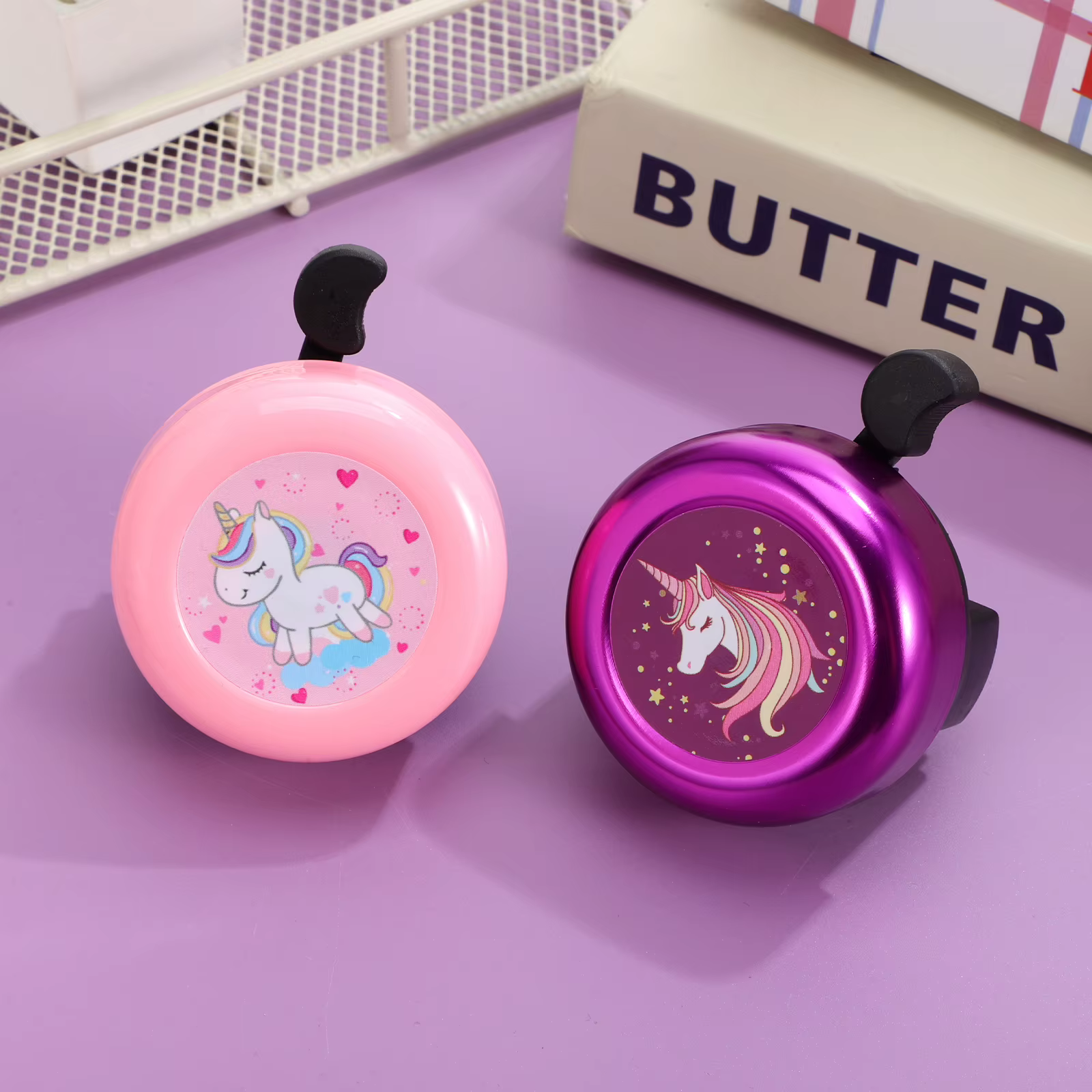 Cloches de vélo licorne mignonnes
