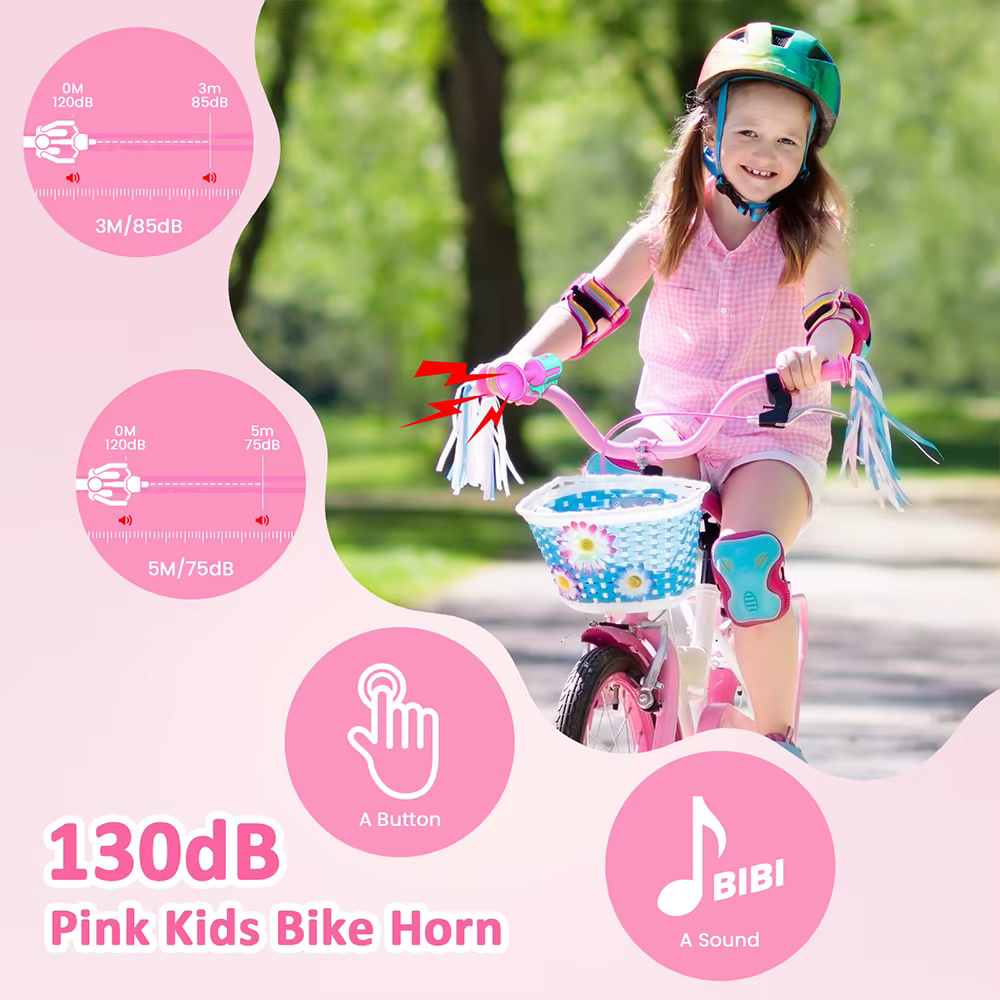 Cloche forte pour vélo pour enfants