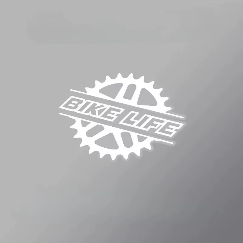Autocollant décoratif en vinyle imperméable pour cadre de vélo