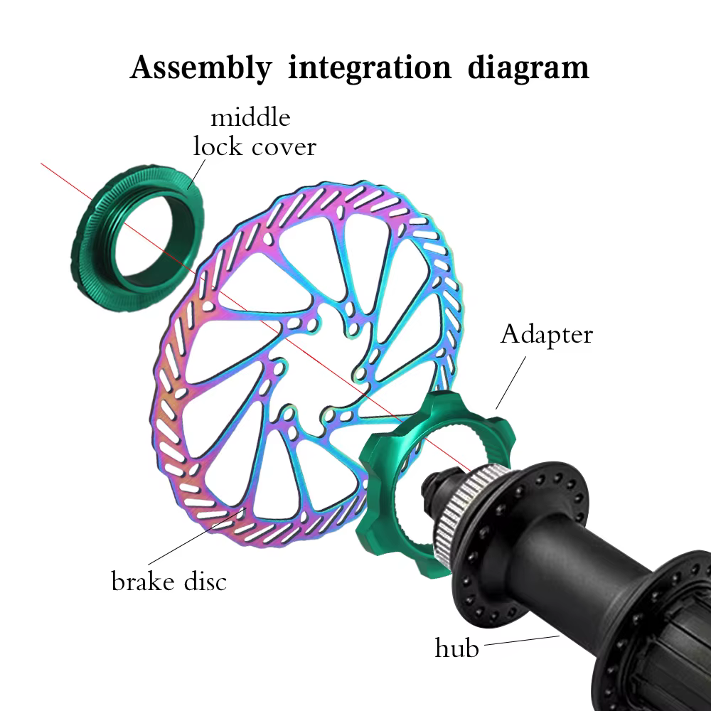 Adaptateur de moyeu de vélo de montagne